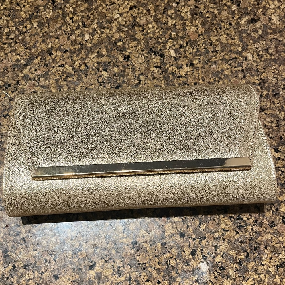 Gold clutch